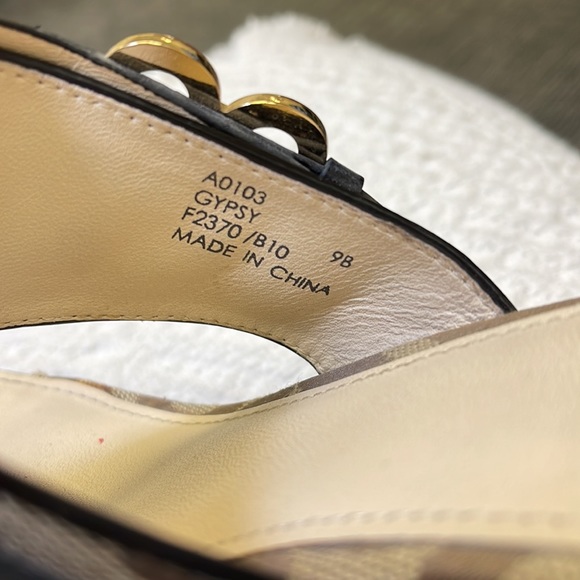 COACH Gypsy Wedge Sandals 9B - Picture 5 of 5